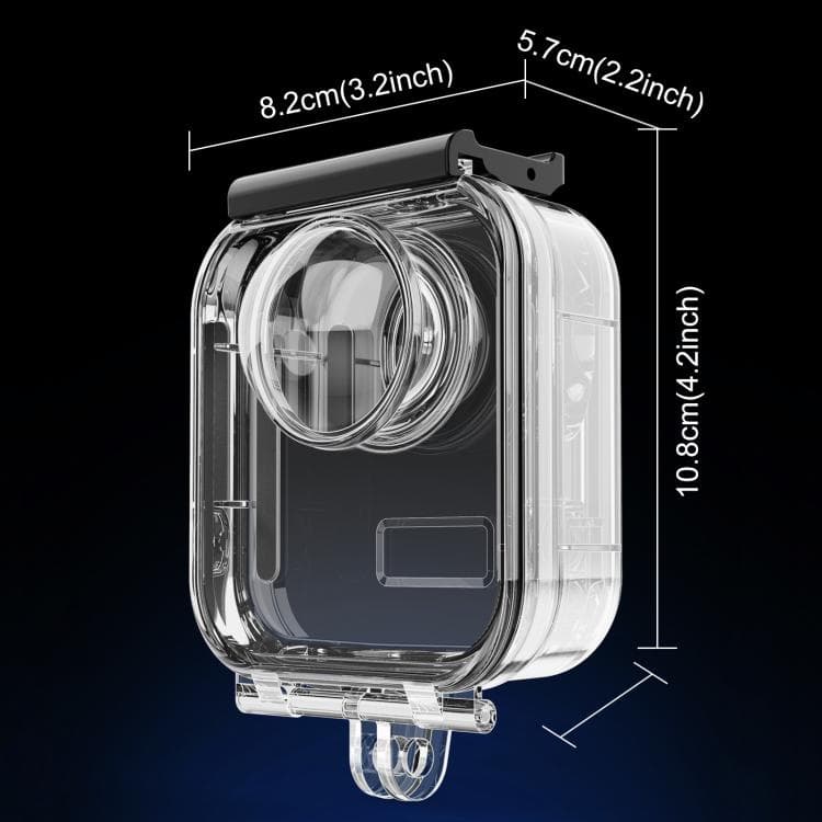 قاب ضد آب GoPro MAX2 مدل PULUZ PU1098T | ضد آب تا 45 متر — تصویر ۳