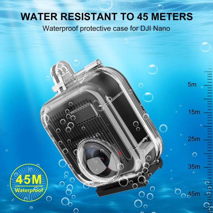 قاب ضد آب GoPro MAX2 مدل PULUZ PU1098T | ضد آب تا 45 متر — تصویر ۶