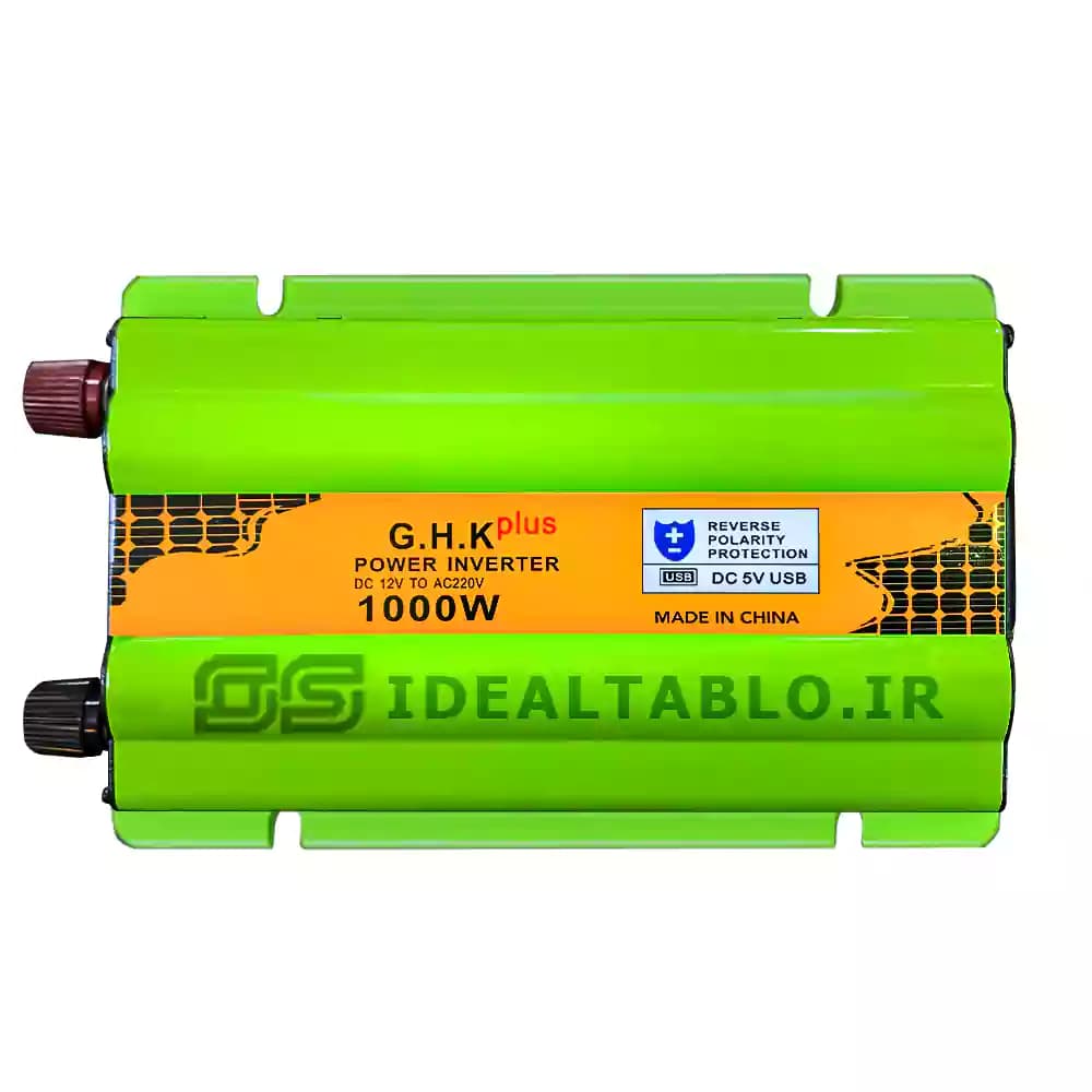 اینورتر 1000 وات 12 ولت به 220 GHK Plus