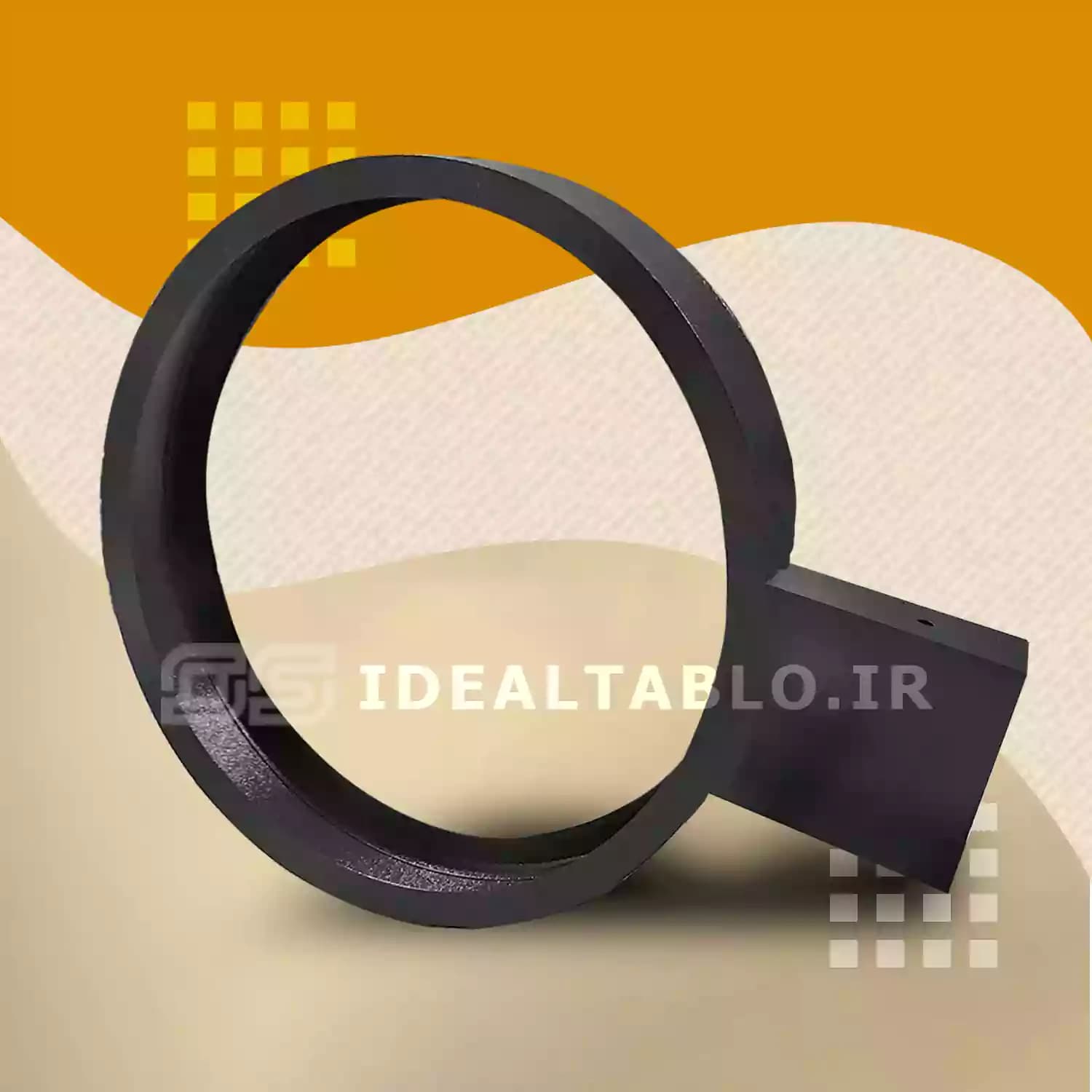 لایت باکس دایره دوطرفه قطر 60 — تصویر ۲