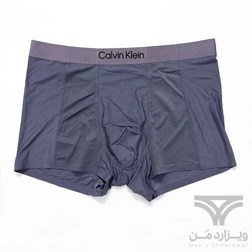 شورت مردانه ابریشم تنفسی پارچه مشبک پادار کلوین کلاین Calvin Klein وارداتی آنتی باکتریال پاستیلی لوگو ژله ای برجسته