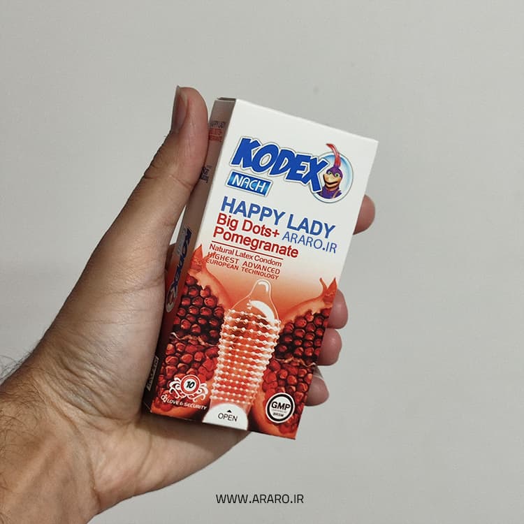 کاندوم کدکس مدل Happy Lady — تصویر ۲