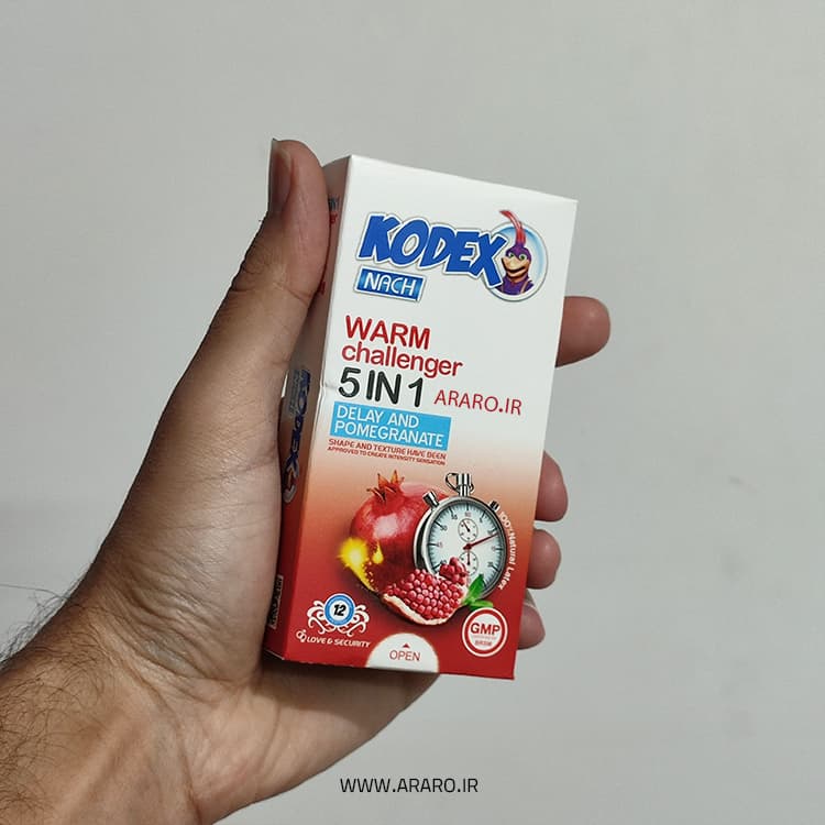 کاندوم کدکس مدل گرم کننده 5 در 1 — تصویر ۲