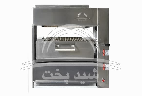 کباب پز تابشی رومیزی سالاماندر 12 سیخ شید پخت