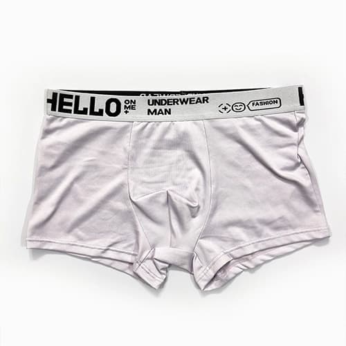 شورت مردانه باکسر بریف وارداتی کش پهن Hello Fashion تک رنگ — تصویر ۴