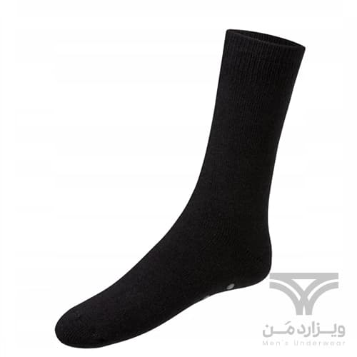 پک 2 تایی جوراب مردانه زمستانی داخل کرک ترمو لیورجی Livergy men’s Thermal Socks اورجینال آلمان مشکی کرم دارای استوک ژله ای — تصویر ۶