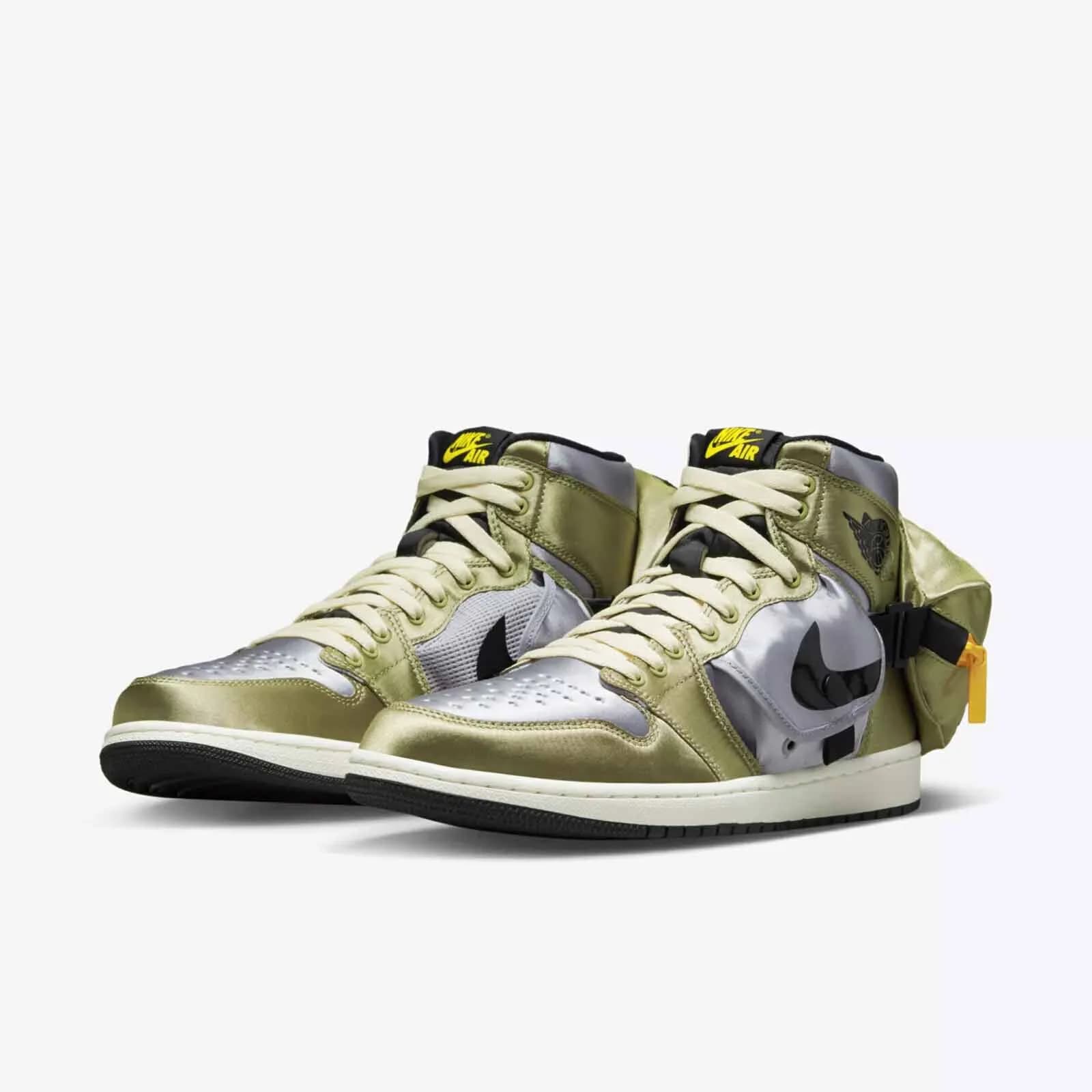 کتونی Nike مدل Air Jordan 1 Retro High OG Utility – DO8727-200 — تصویر ۳