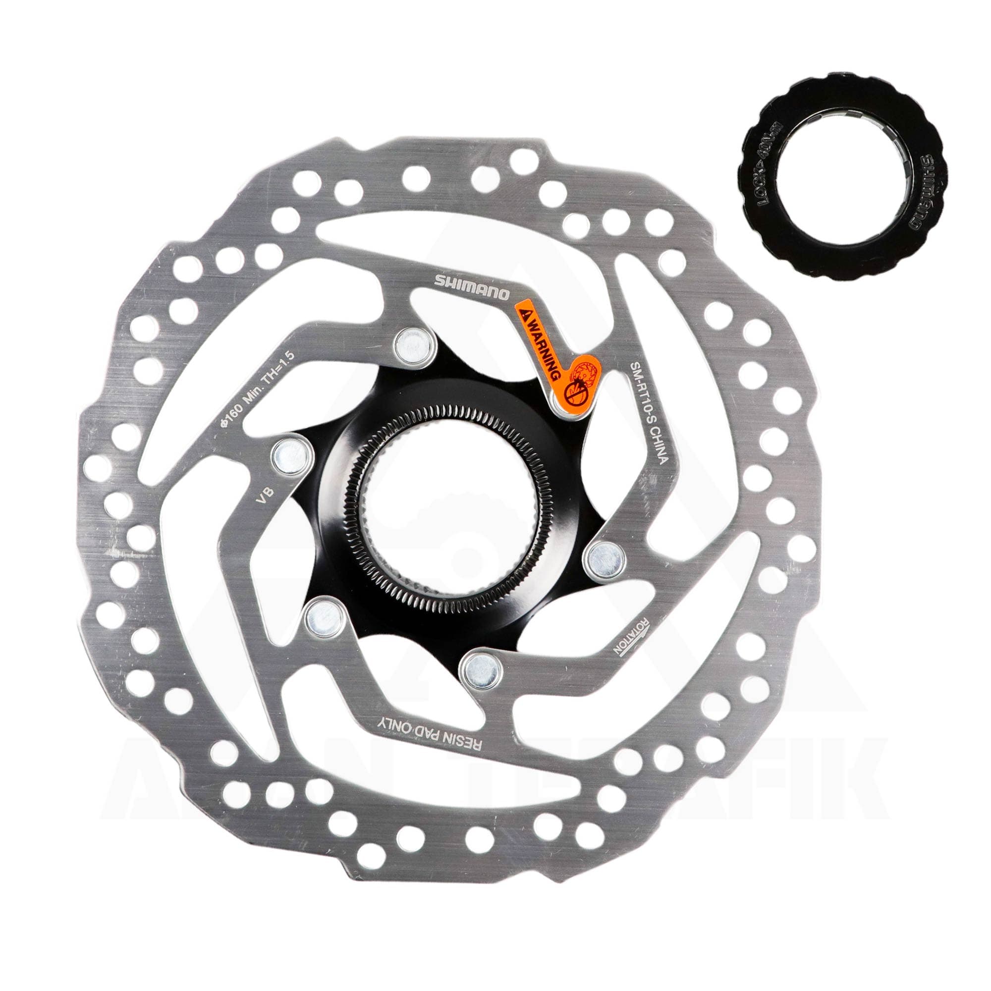 روتور صفحه دیسک شیمانو Shimano SM-RT10S 160mm — تصویر ۵