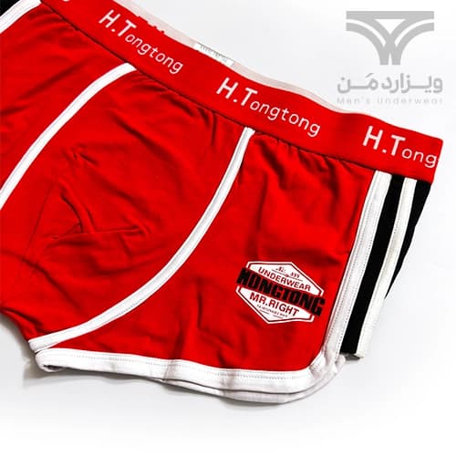 شورت مردانه ترانک (نیم پا) تنیسی وارداتی اورجینال H.Tongtong کش پهن تمام نخ — تصویر ۴