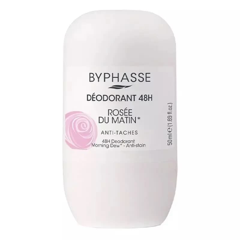 رول ضد تعریق بایفس مدل Rose de Matin حجم 50 میلی‌لیتر