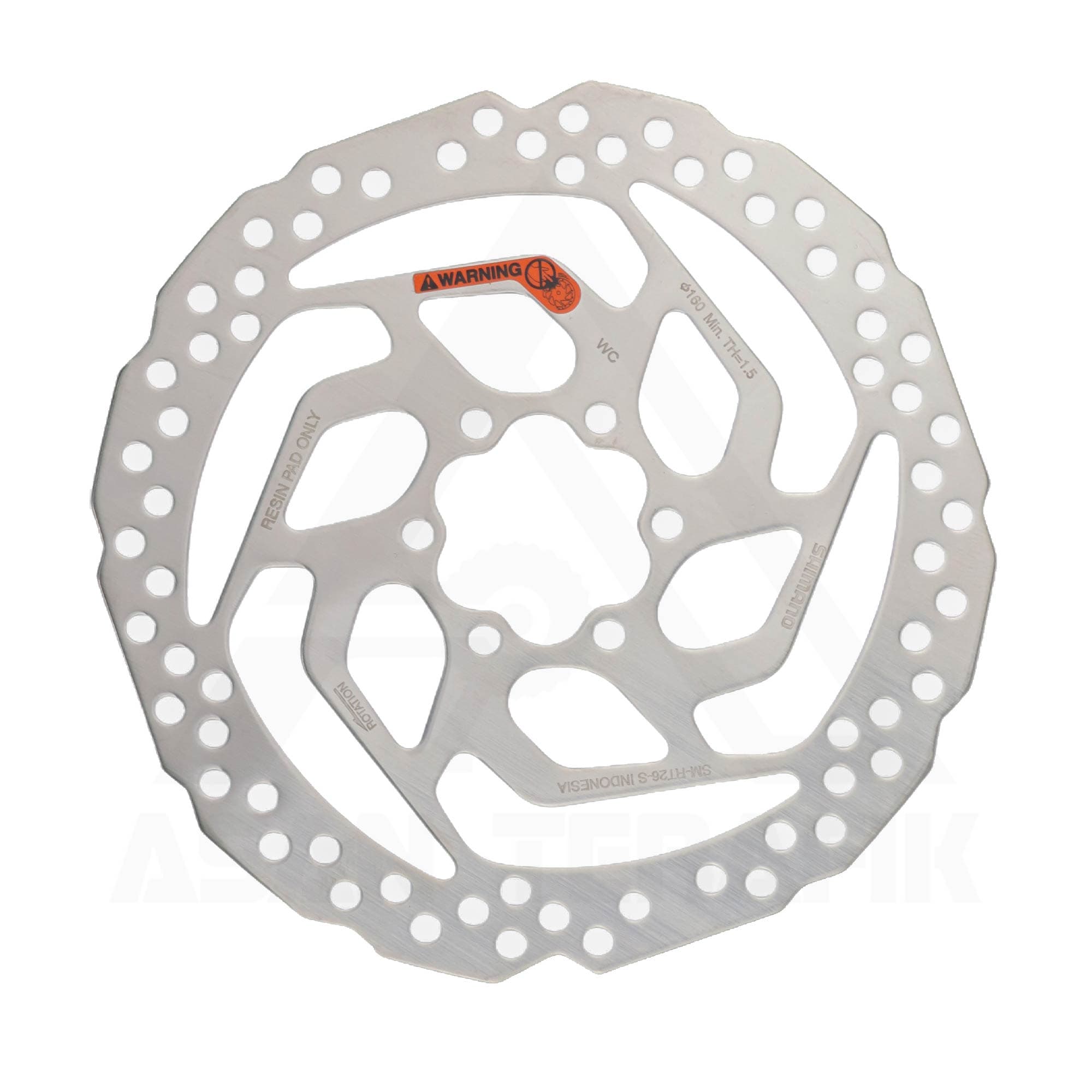 روتور صفحه دیسک شیمانو Shimano SM-RT26S 160mm