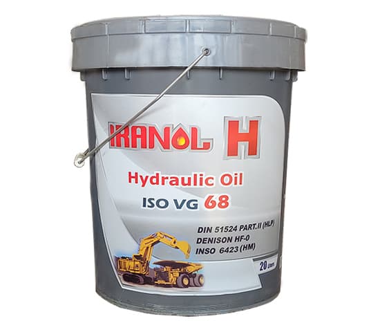 روغن هیدرولیک ایرانول h68 سطلی
