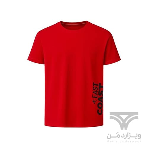 ست مردانه تیشرت و شلوارک راحتی اورجینال لیورجی Livergy آلمان وارداتی طرح قرمز و چهارخونه — تصویر ۳