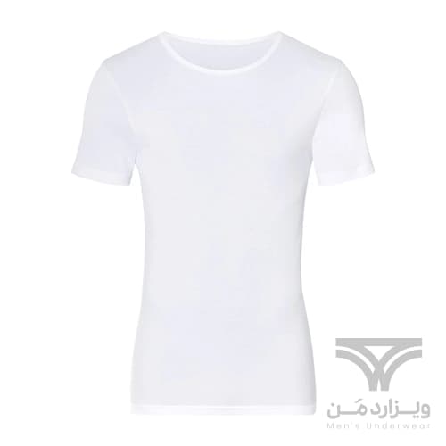 پک 2 تایی زیرپوش نیم آستین لیورجی Livergy آلمان یقه گرد سفید — تصویر ۳
