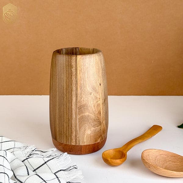 جاقاشقی چوبی رومیزی چوب گردو sh547 — تصویر ۳
