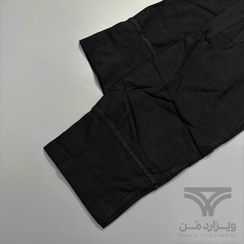 پک 2 تایی لگینگ مردانه کش پهن جذب UP2FASHION آلمان فلای دار فاق جادار مشکی Extra Tight — تصویر ۵