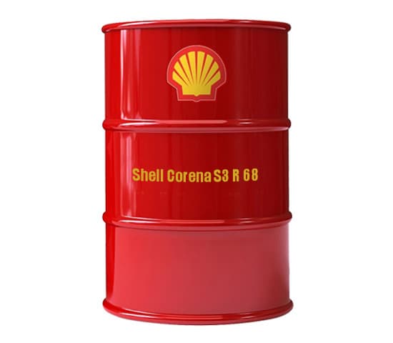 روغن shell corena s3 r 68 بشکه 209 لیتری