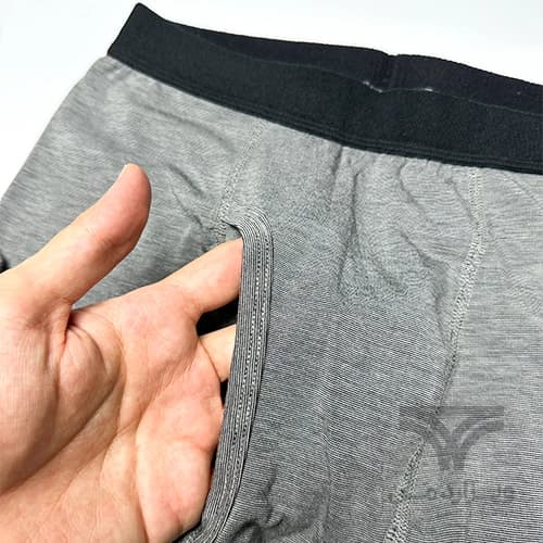 لگینگ مردانه ترمو کش پهن جذب بیس لایر اورجینال وارداتی پریمارک Primark Themo Layer فلای دار طوسی — تصویر ۲