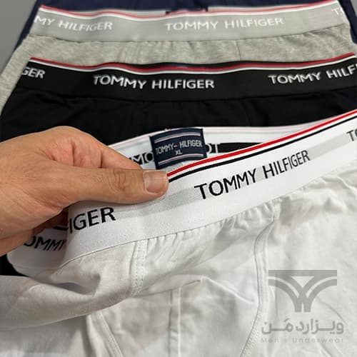 پک پرمیوم 4 تایی شورت مردانه تامی هیلفیگر Tommy Hilfiger اورجینال باکسر بریف Premium — تصویر ۳