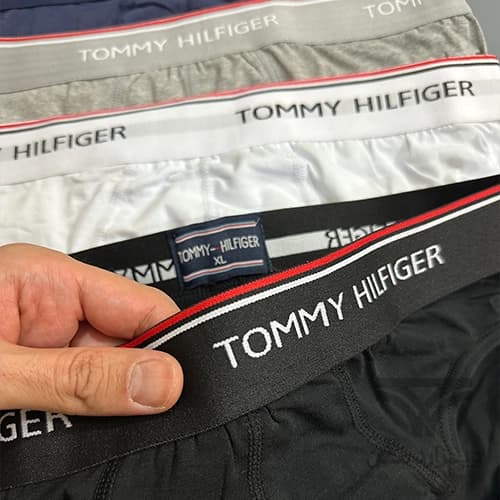 پک پرمیوم 4 تایی شورت مردانه تامی هیلفیگر Tommy Hilfiger اورجینال اسلیپ Premium — تصویر ۳
