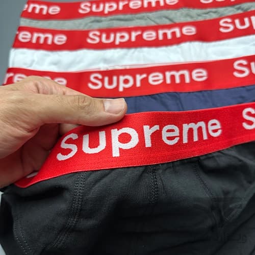 پک پرمیوم 4 تایی شورت مردانه ساپریم Supreme اورجینال اسلیپ Premium — تصویر ۳