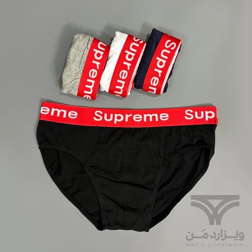 پک پرمیوم 4 تایی شورت مردانه ساپریم Supreme اورجینال اسلیپ Premium