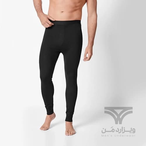 پک 2 تایی لگینگ مردانه ترمو (حرارتی) کش پهن جذب بیس لایر لیورجی Livergy (Esmara Men) آلمان مشکی
