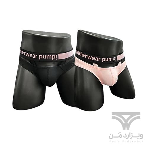 شورت مردانه اسلیپ جلو کش دار PUMP Breathable Men’s bikini briefs اورجینال وارداتی برند پامپ فانتزی کش 5 سانتی — تصویر ۷