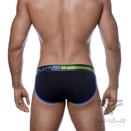 شورت مردانه اسلیپ پامپ Play Pump Men’s Cotton U Pouch bikini briefs اورجینال وارداتی فانتزی کتان — تصویر ۷