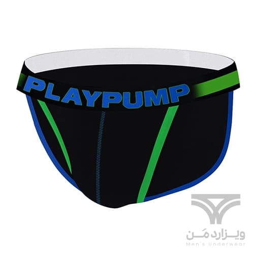 شورت مردانه اسلیپ پامپ Play Pump Men’s Cotton U Pouch bikini briefs اورجینال وارداتی فانتزی کتان — تصویر ۳