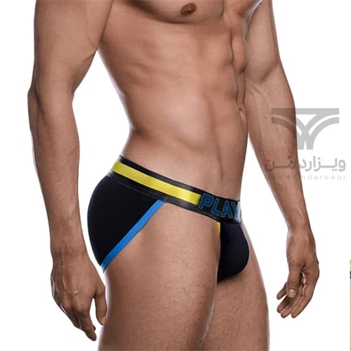 شورت مردانه اسلیپ پامپ Play Pump Men’s Cotton U Pouch bikini briefs اورجینال وارداتی فانتزی کتان — تصویر ۵