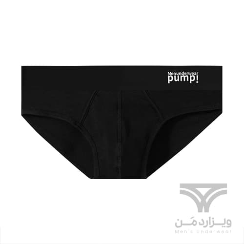شورت مردانه اسلیپ اورجینال Pump Men’s High-Elasticity Breathable Briefs برند پامپ مشکی — تصویر ۸