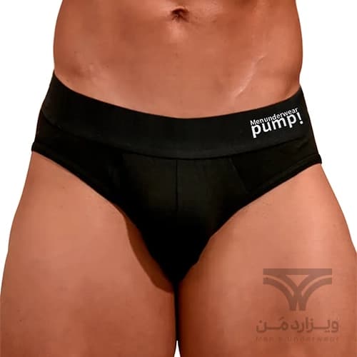 شورت مردانه اسلیپ اورجینال Pump Men’s High-Elasticity Breathable Briefs برند پامپ مشکی — تصویر ۴