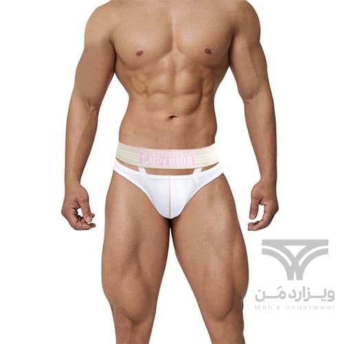 شورت مردانه اسلیپ جلو کش دار Breathable Men’s bikini briefs اورجینال وارداتی برند 0850(BS) Superior فانتزی کش 5 سانتی