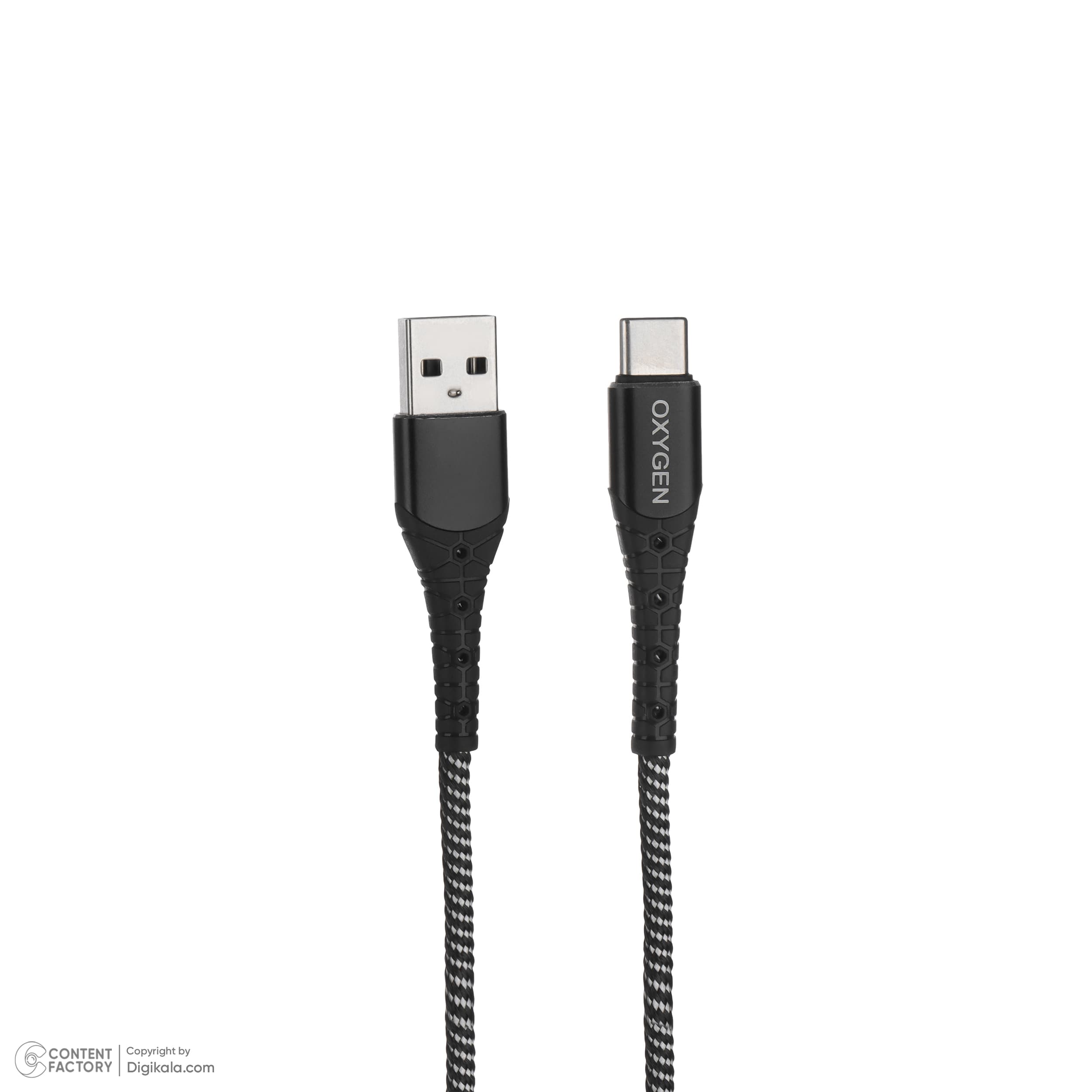کابل تبدیل USB به لایتنینگ اکسیژن مدل LX6 طول 1 متر — تصویر ۳