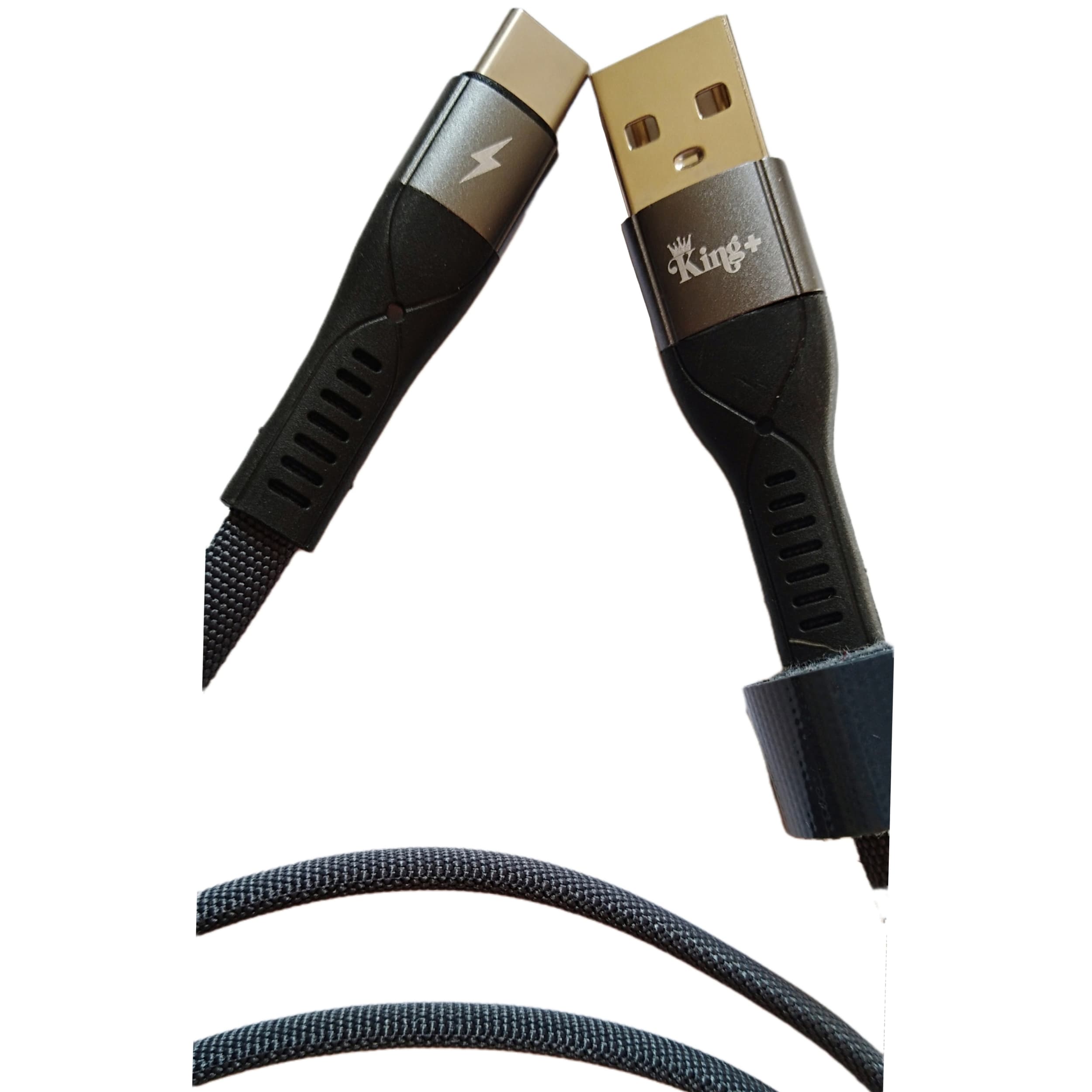 کابل تبدیل USB به USB-C کینگ پلاس مدل HK-23 طول 1 متر — تصویر ۶