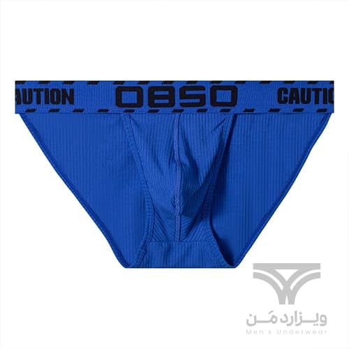 شورت مردانه اسلیپ بغل باز Breathable Men’s bikini briefs اورجینال وارداتی برند 0850(BS) فانتزی پارچه کبریتی Caution — تصویر ۴