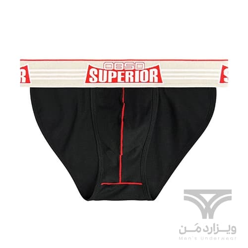 شورت مردانه اسلیپ بغل باز Breathable Men’s bikini briefs اورجینال وارداتی برند 0850(BS) Superior فانتزی کش 5 سانتی — تصویر ۳