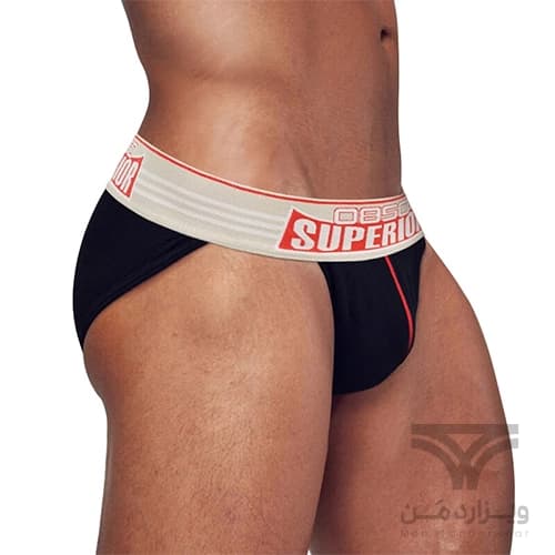 شورت مردانه اسلیپ بغل باز Breathable Men’s bikini briefs اورجینال وارداتی برند 0850(BS) Superior فانتزی کش 5 سانتی — تصویر ۷