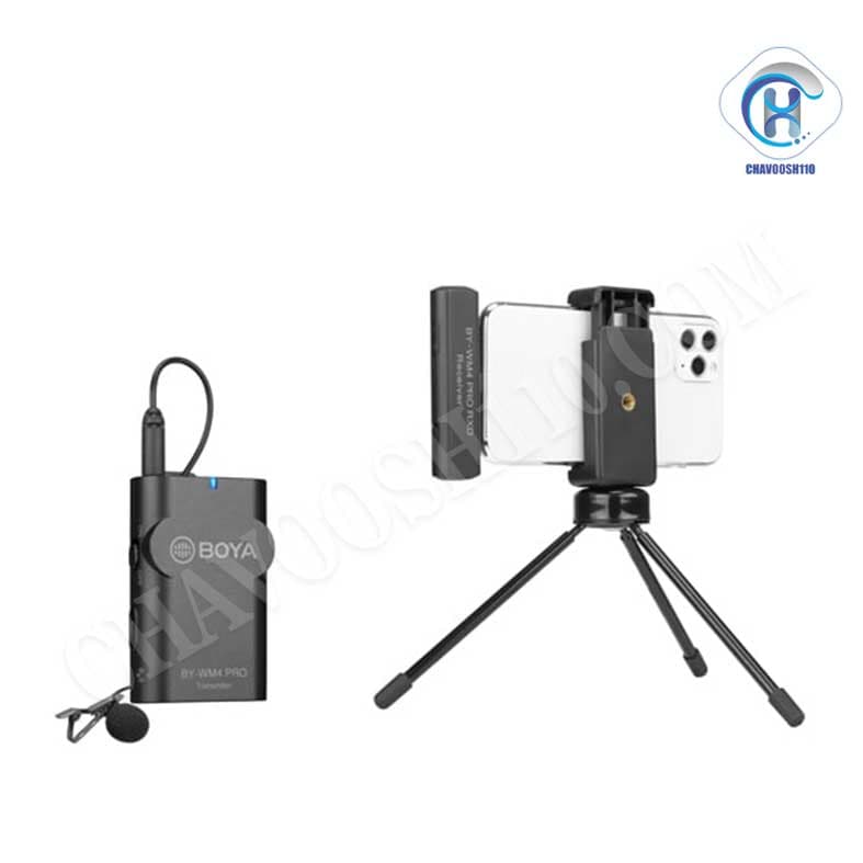 میکروفن بی سیم یقه ای بویا BOYA BY-WM4 PRO K3 — تصویر ۵