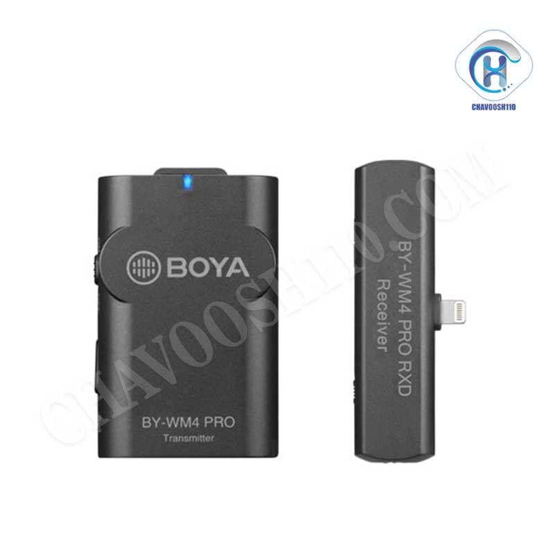 میکروفن بی سیم یقه ای بویا BOYA BY-WM4 PRO K3