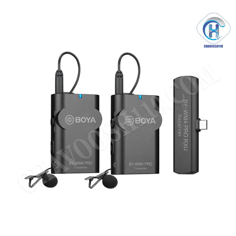میکروفن بی سیم یقه ای بویا BOYA BY-WM4 Pro k6
