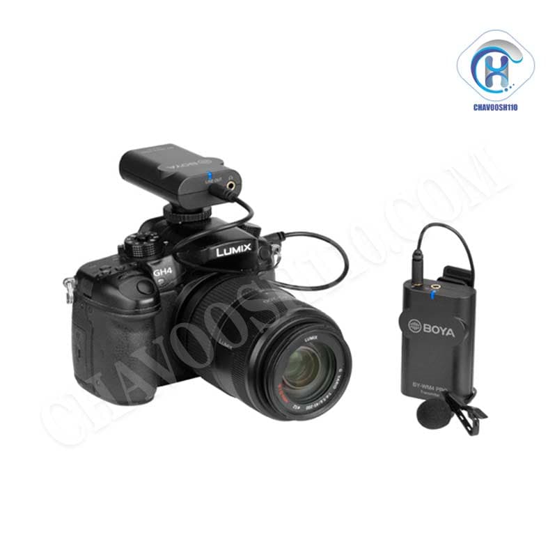 میکروفن بی سیم یقه ای بویا BOYA BY-WM4 Pro — تصویر ۶
