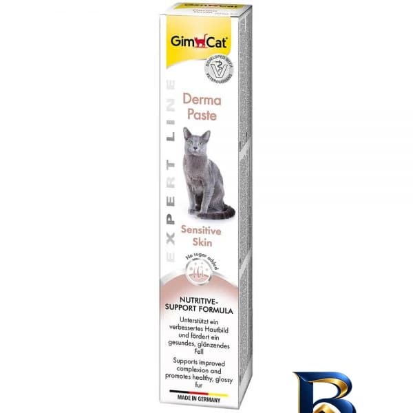 خمیر مالت گربه جیم کت مدل Derma Paste تقویت مو و پوست وزن ۵۰ گرم — تصویر ۲