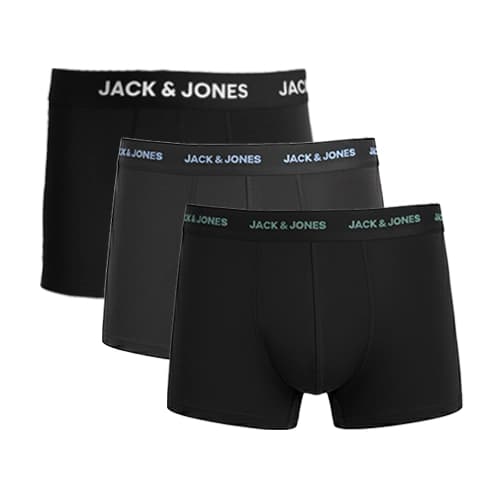 پک 3 تایی شورت مردانه باکسر بریف جک اند جونز JACK & JONES اورجینال وارداتی – طرح ده