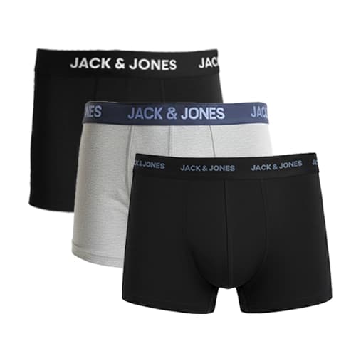 پک 3 تایی شورت مردانه باکسر بریف جک اند جونز JACK & JONES اورجینال وارداتی – طرح نه