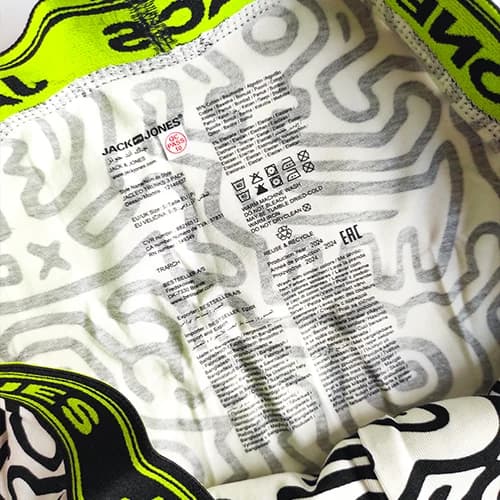 پک 3 تایی شورت مردانه باکسر بریف جک اند جونز JACK & JONES اورجینال وارداتی – طرح یک — تصویر ۶
