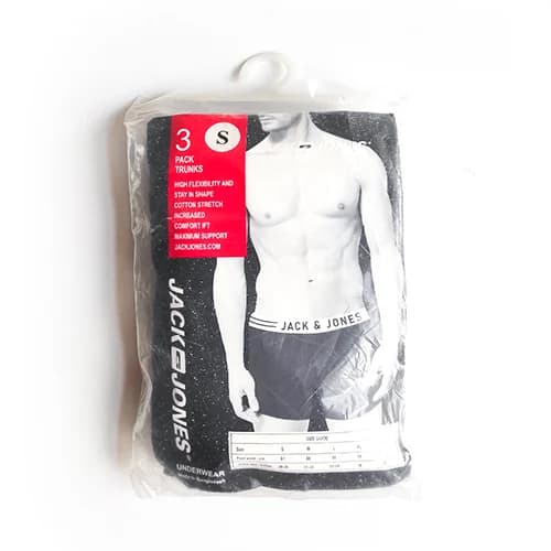 پک 3 تایی شورت مردانه باکسر بریف جک اند جونز JACK & JONES اورجینال وارداتی – طرح یک — تصویر ۸