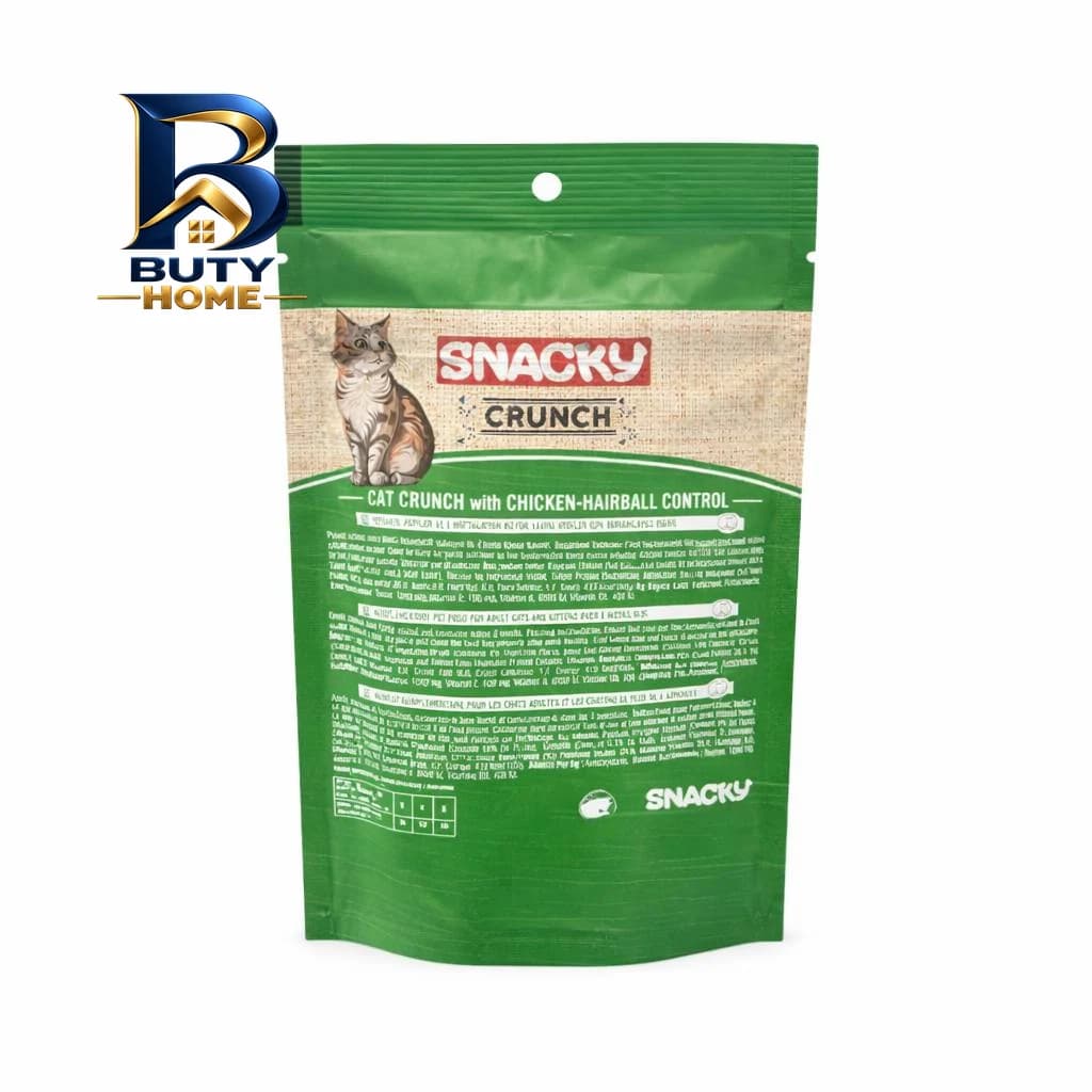 تشویقی گربه اسنکی مدل Crunch با طعم مرغ و ماهی وزن 240 گرم مجموعه 4 عددی — تصویر ۷