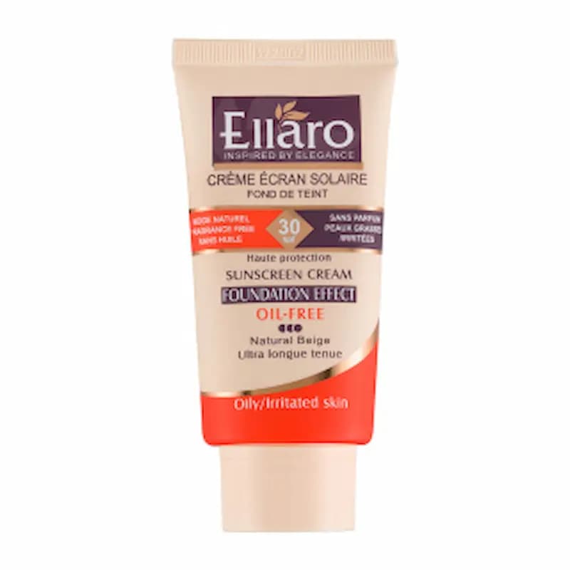 ضدآفتاب رنگی الارو SPF30 | پوست چرب بژ روشن